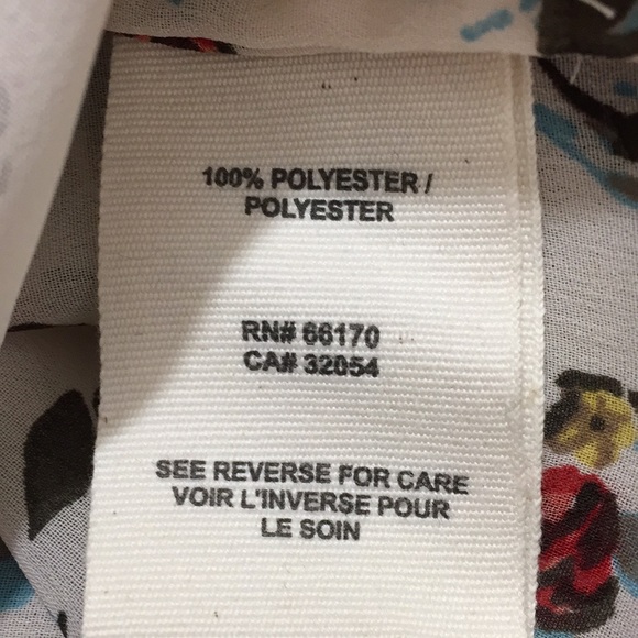 Free People XS Sheer Floral Tunic Long sleeve Top - Picture 8 of 8